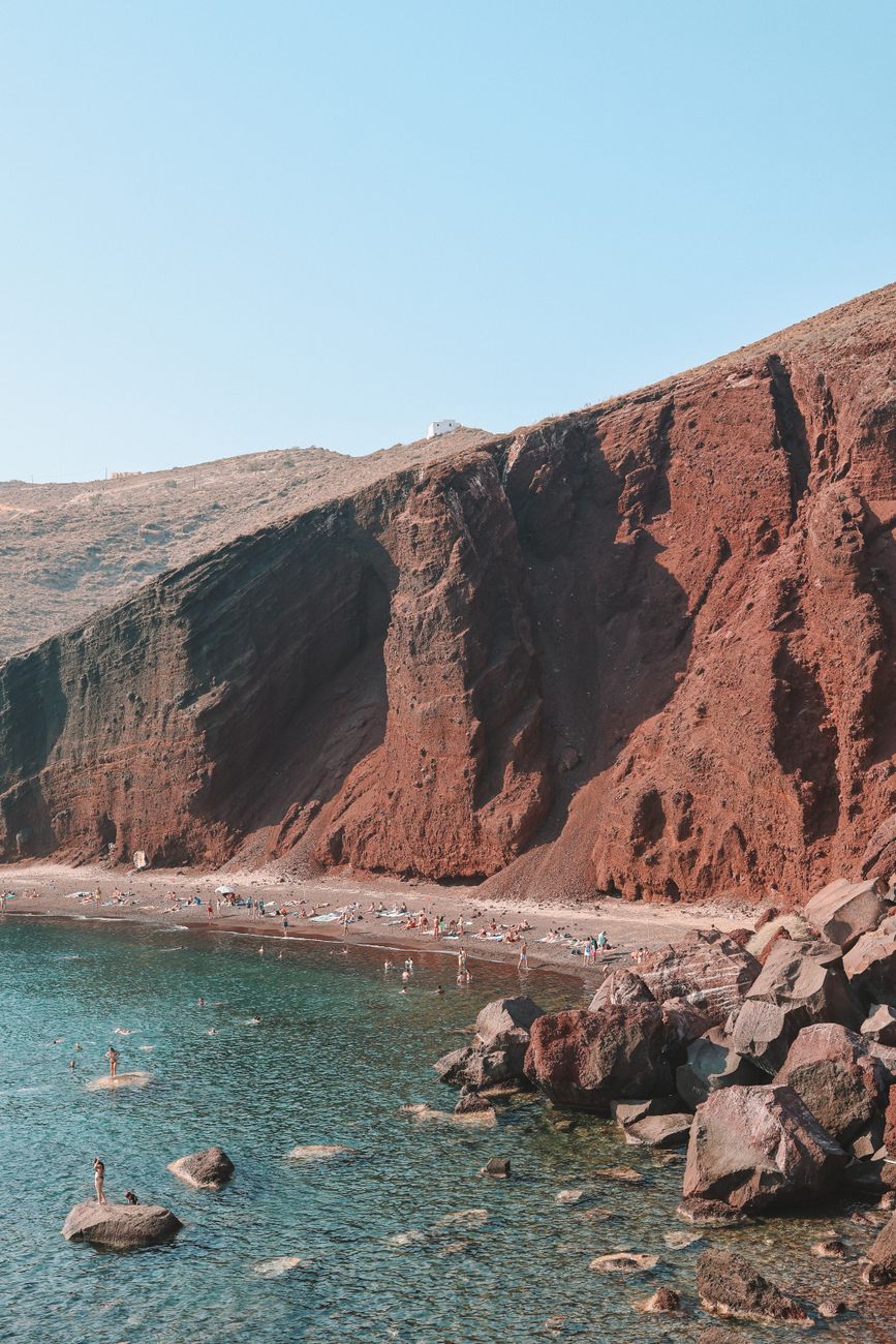 Red Beach (Kokkini Paralia), Santorini